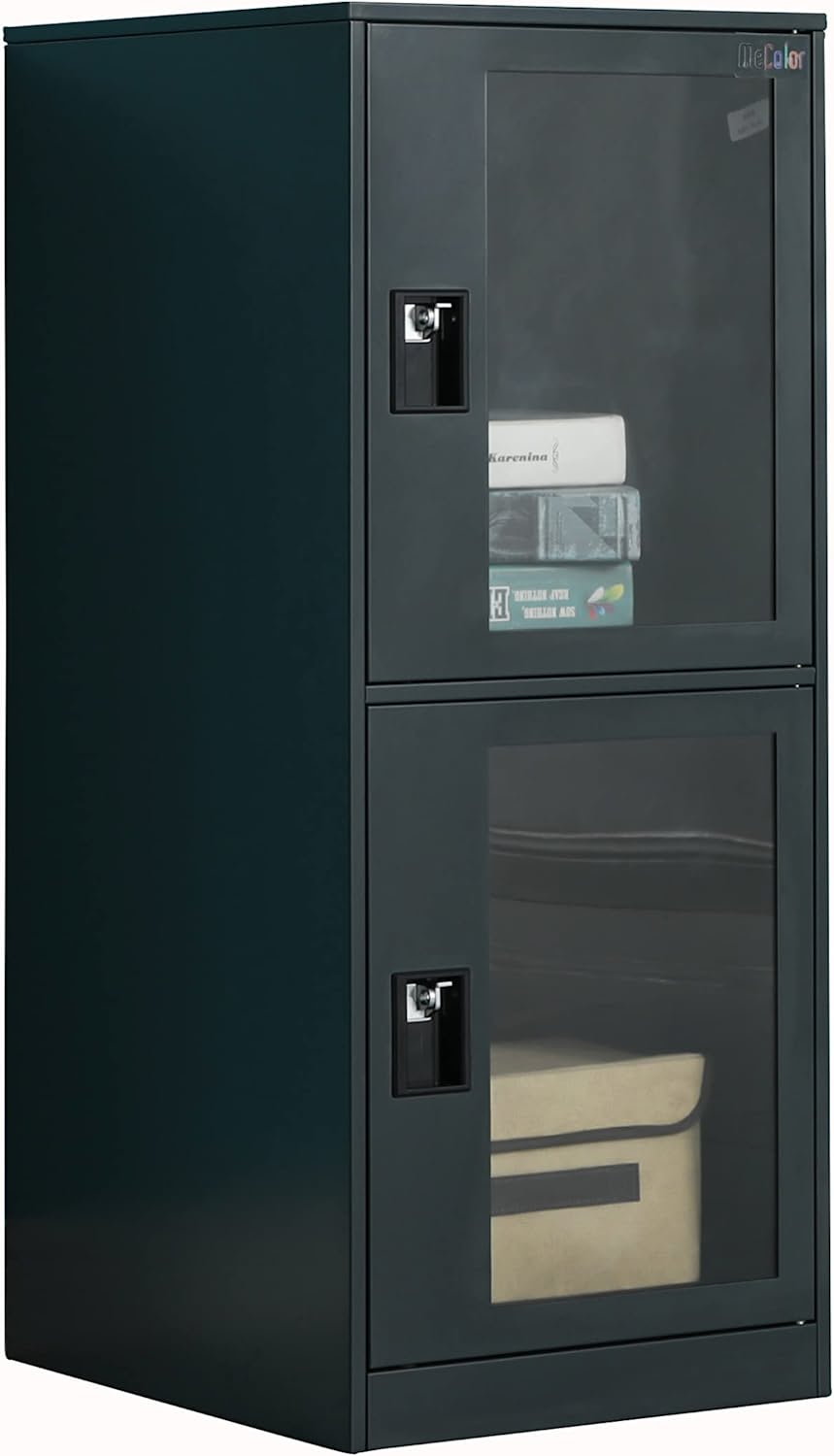 MAITER 3 Door Vertical Stackable Storage Cabinet with Lock,Metal  Lcoker,Organizer for Office, Home, Gym,School,Employee,Kids