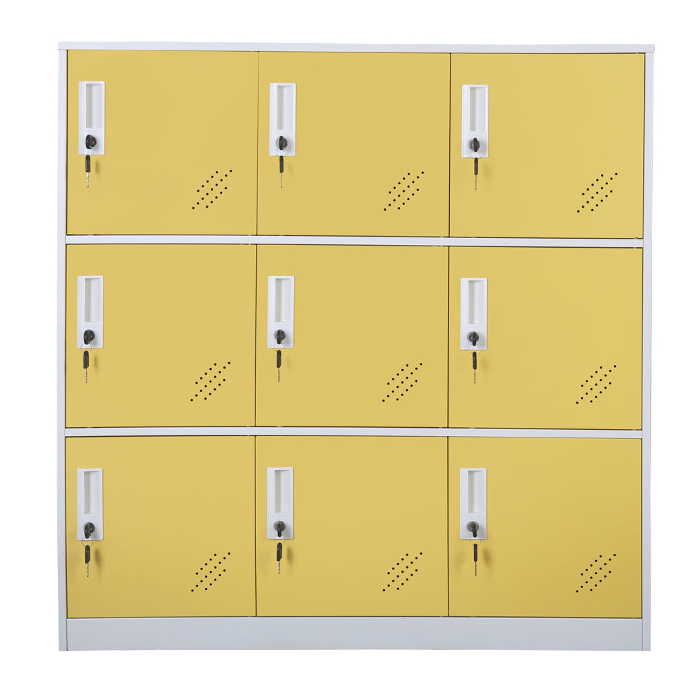 storage box yellow