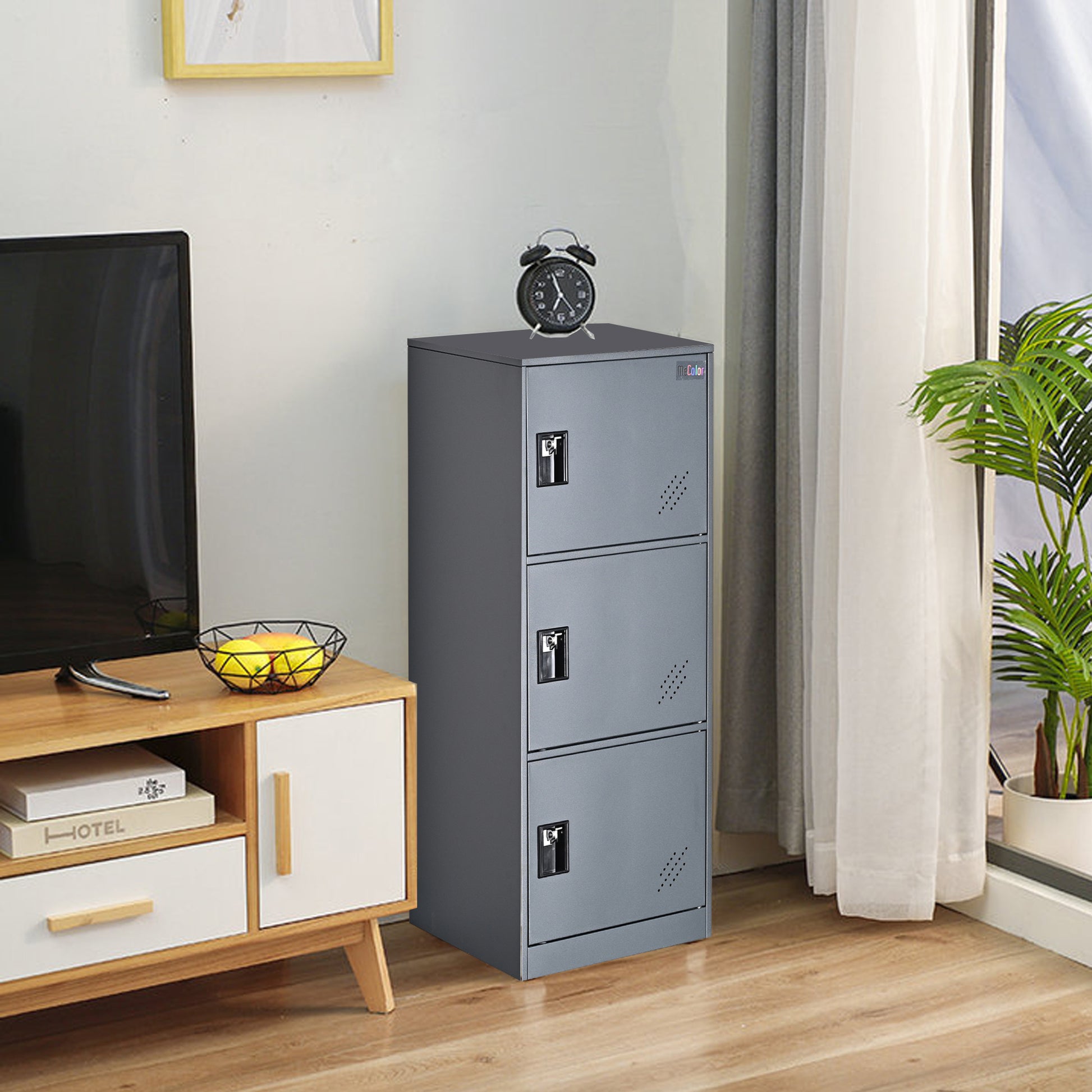 storage cabinet grey