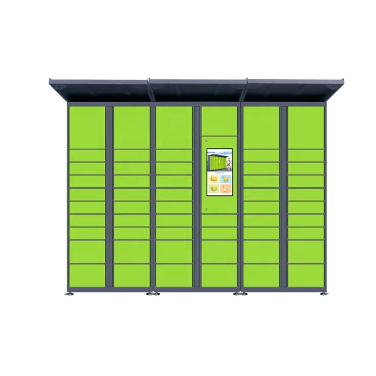 MeColor parcel delivery intelligent controller smart locker for courier and receiver office building use (Main Locker)