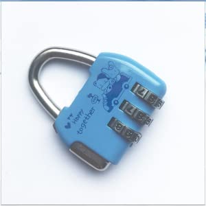 Small keyless Combination Padlocks Match All Kinds of Locker Cabinet 9 pcs Each Box