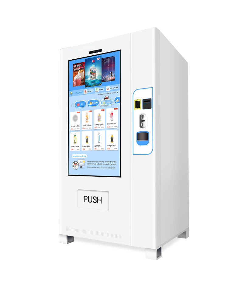 Hot sales automatic sales machine snack beverage digital vending machine