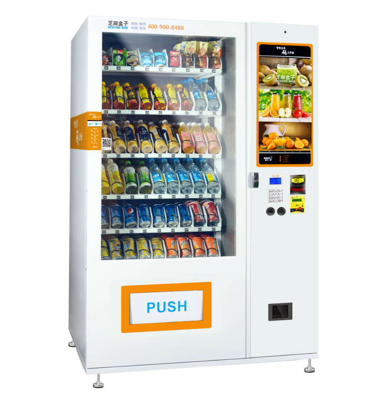 Combo vending machine 22 inch touch screen