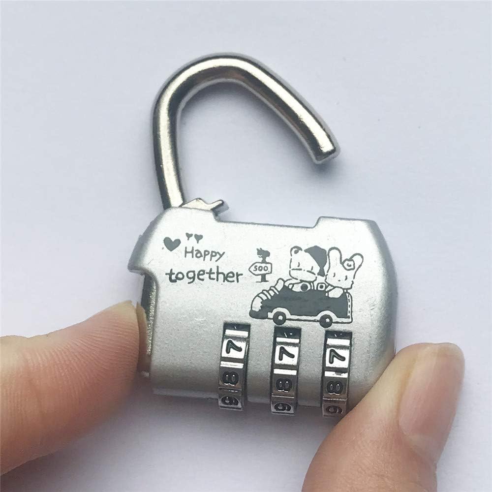 Small keyless Combination Padlocks Match All Kinds of Locker Cabinet 9 pcs Each Box