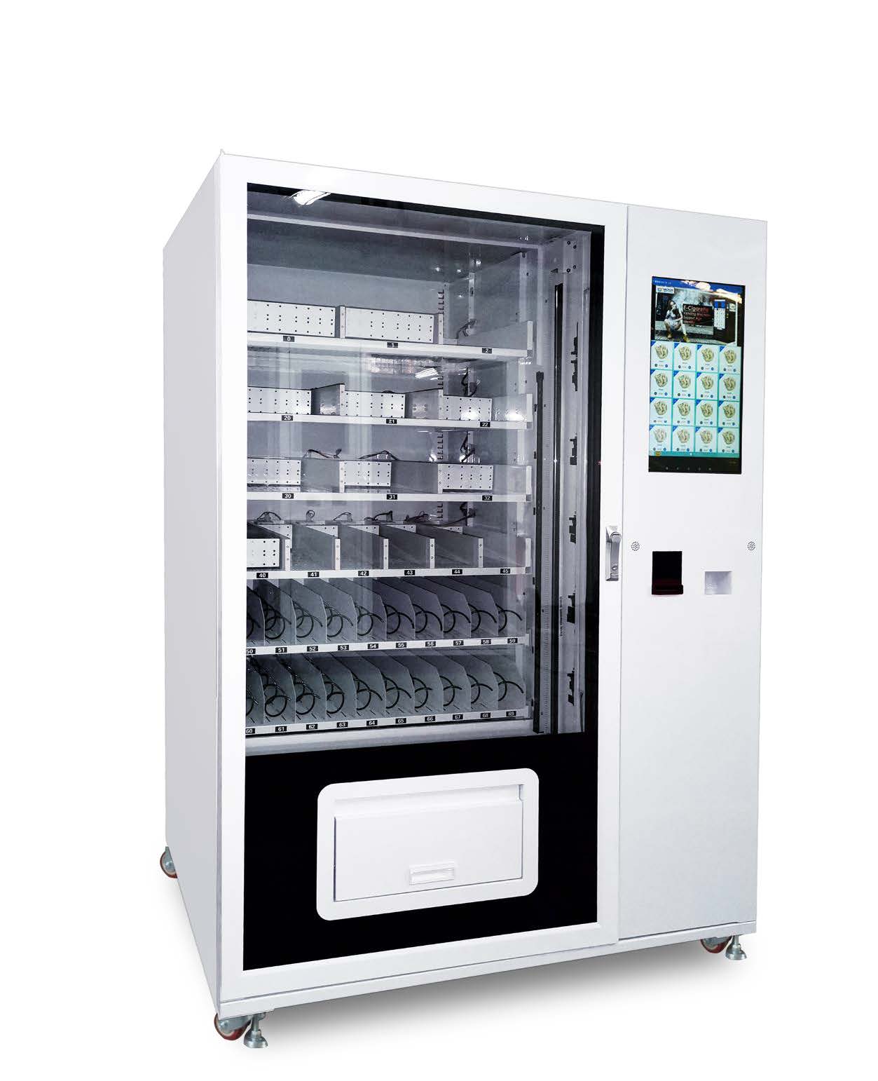 Combo vending machine 22 inch touch screen